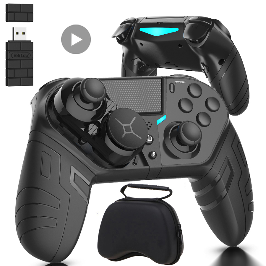 Pc Gaming Emulator - Wireless Control Bluetooth Gamepad Wired USB