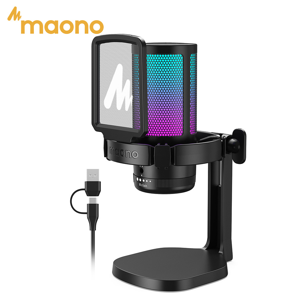 Pc Gaming Discord - MAONO DGM20 USB Gaming Microphone for