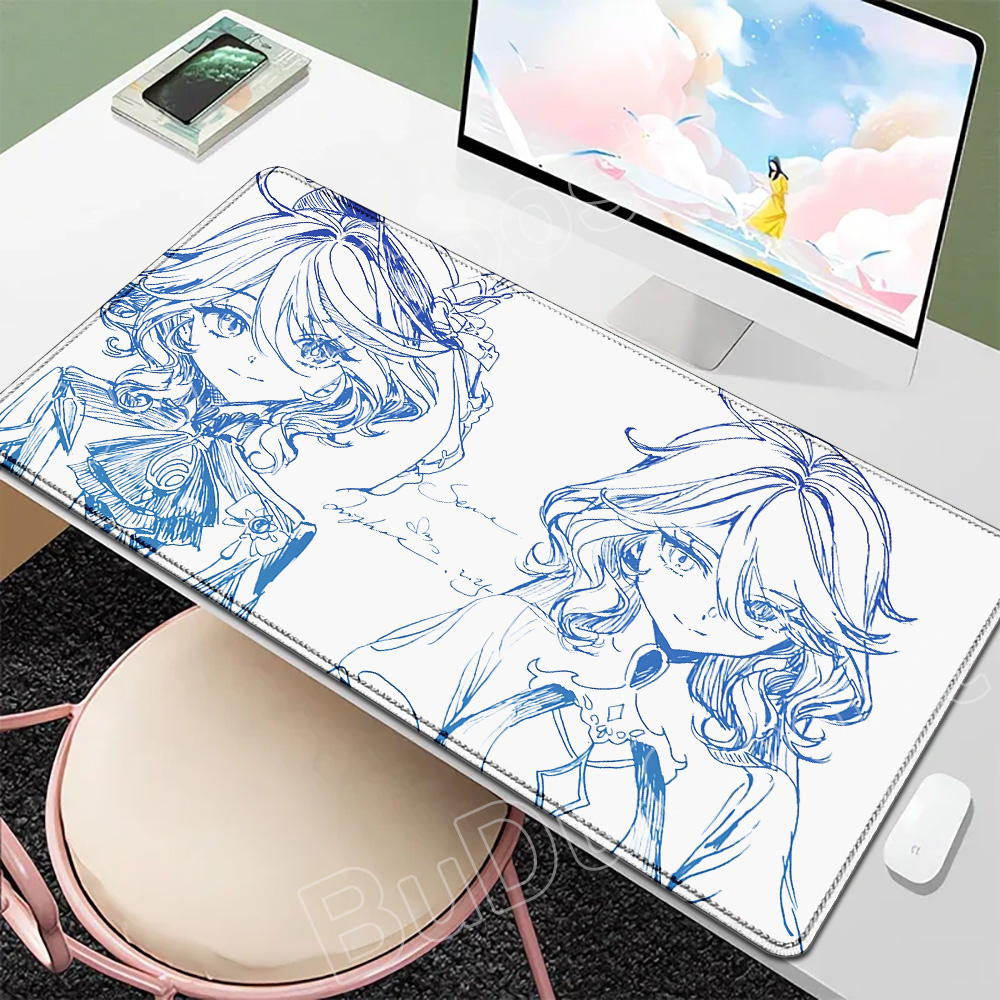 Pc Gaming Drawing - Line Drawing Genshin Impact Furina Focalors