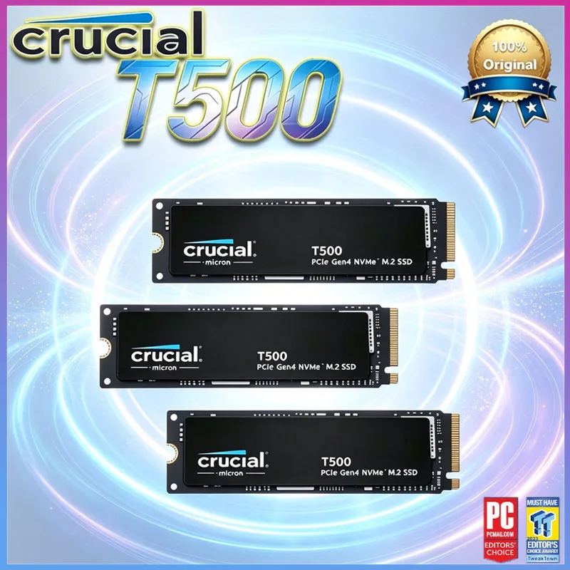 Pc Gaming Ps5 - Crucial T500 OEM Original CT1000T500SSD8 1TB