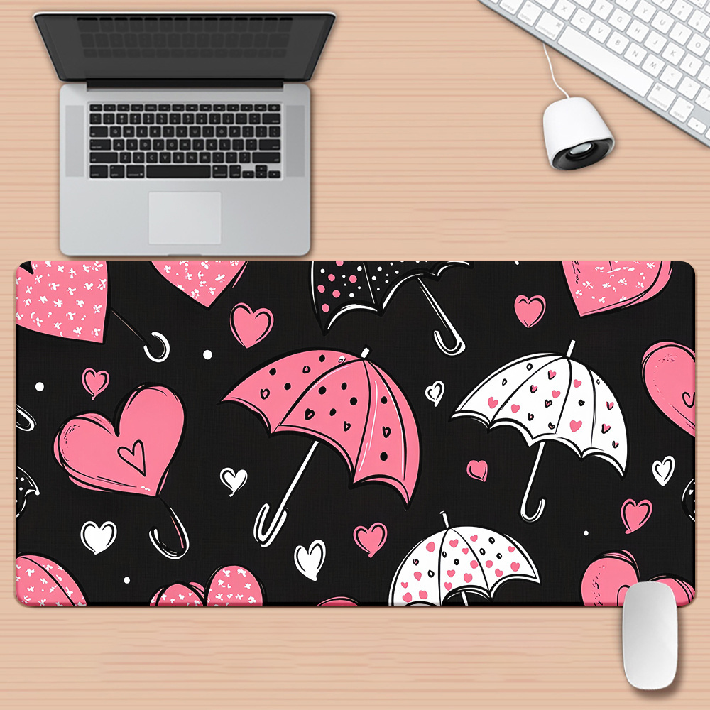 Pc Gaming Umbrella - Love Umbrella Hearts Pattern XXL Extended
