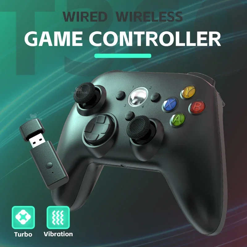 Gaming Pc Equipment - DATA FROG Ergonomic Wireless Turbo Game