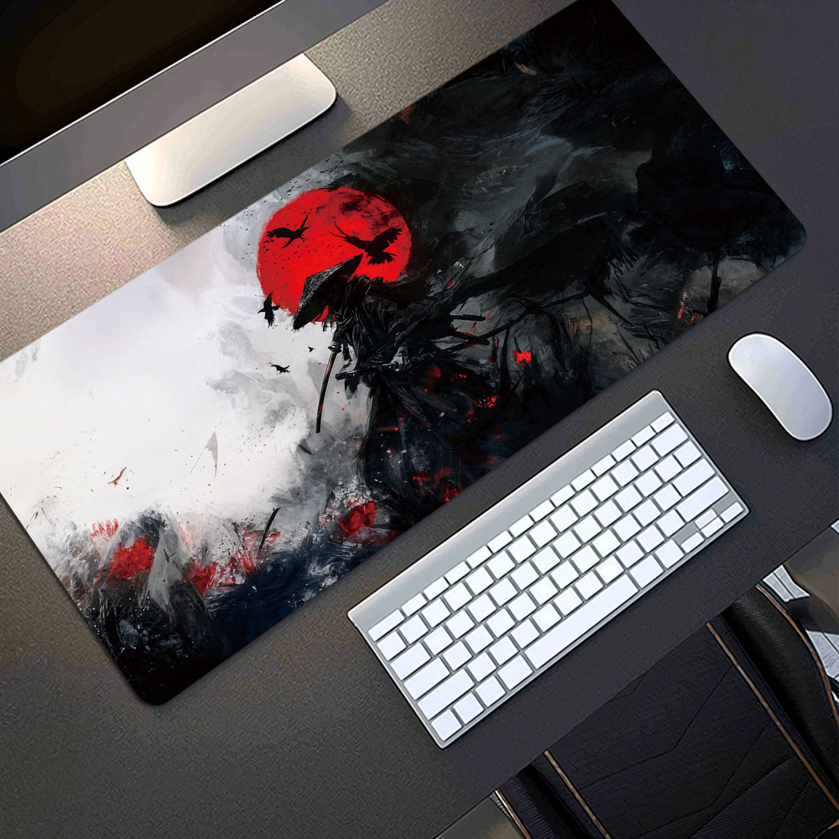 Pc Gaming Drawing - Samurai Drawing Sword Patterns - Laptop