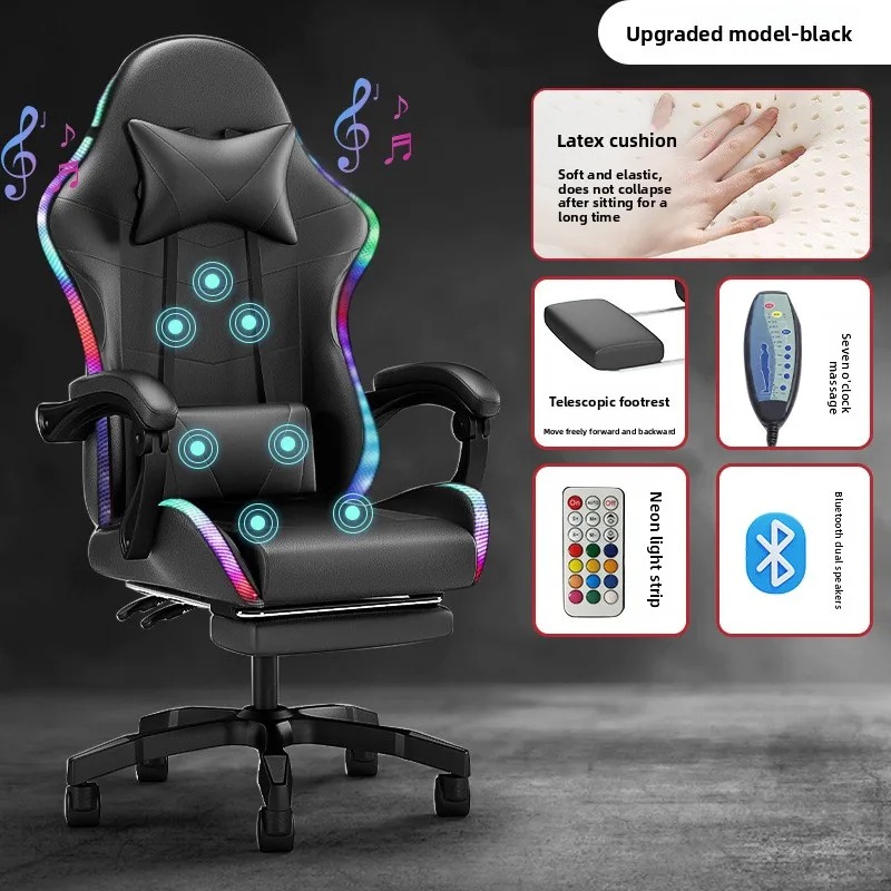 Gaming Speaker - Lights Bluetooth Speaker LED Display Gaming