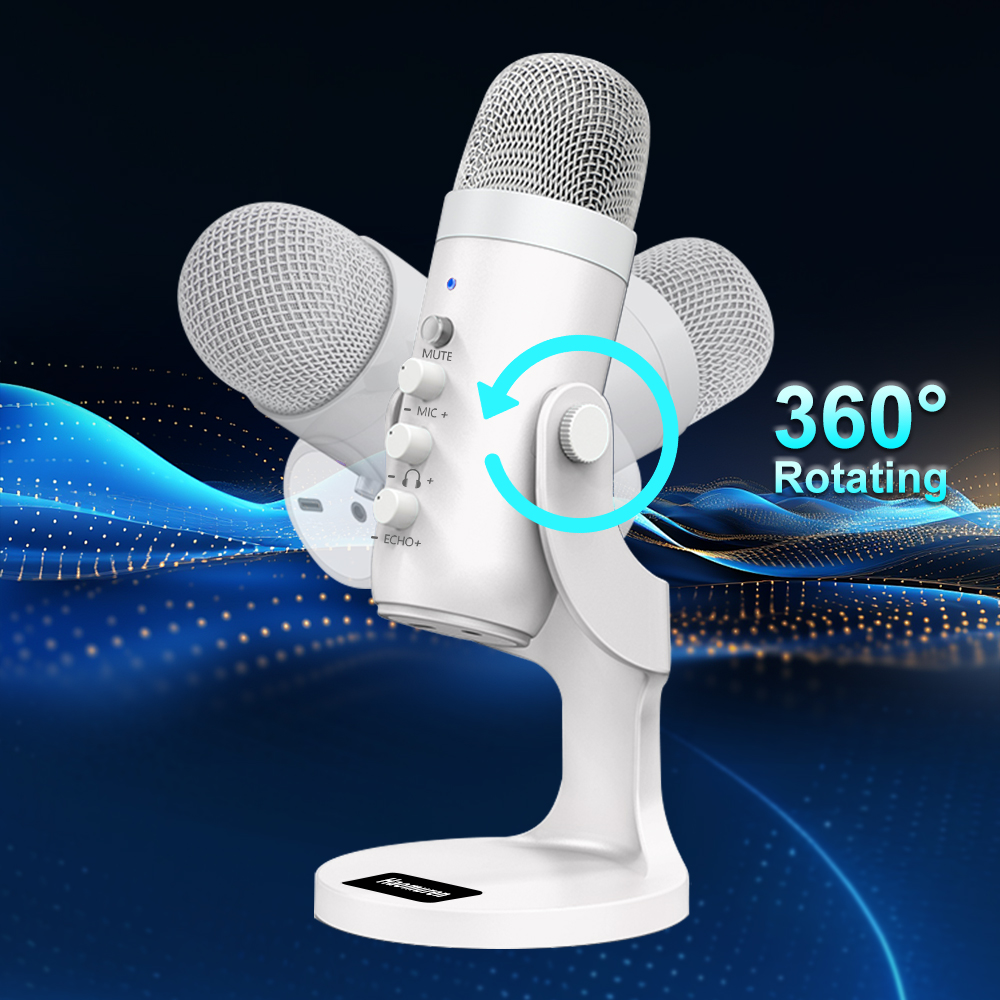Professional White USB Condens - огляд і ціна Pc Gaming Youtubers