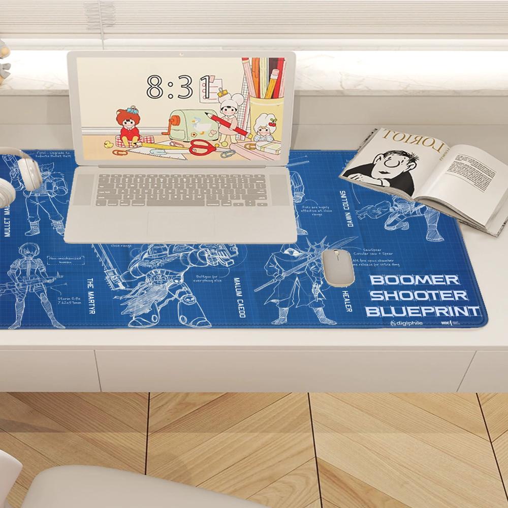 Black Large Mouse Pad Engineer - огляд і ціна Pc Gaming Drawing