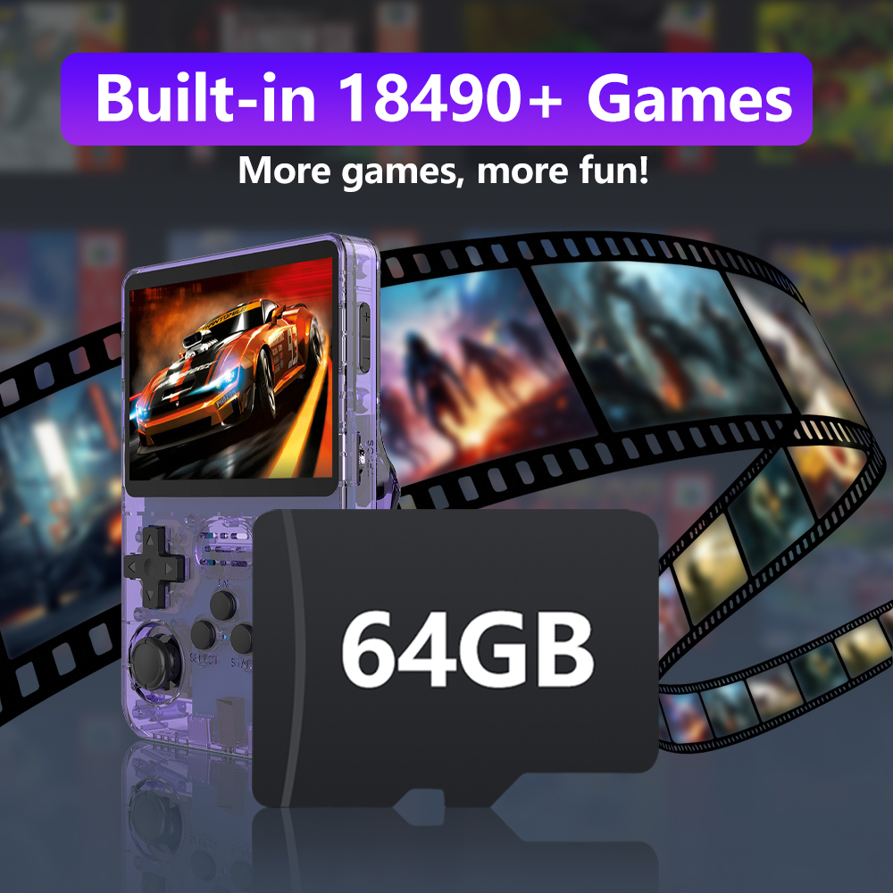 64GB Game Card for R36S Game C - огляд і ціна Pc Gaming Emulator