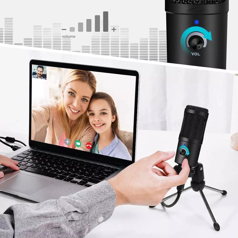 USB Condenser Microphone Recor - огляд і ціна Pc Gaming Youtubers