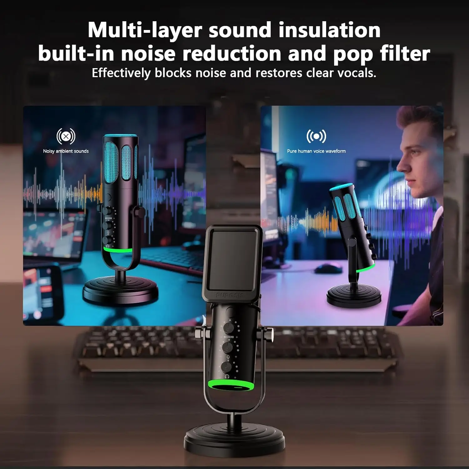PUPGSIS USB PC Microphone, Gam - огляд і ціна Pc Gaming Discord