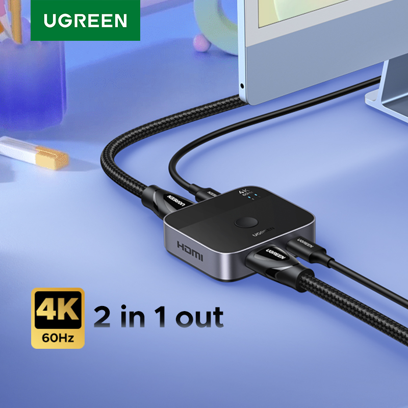 UGREEN HDMI USB C Switch 2 in  - огляд і ціна Pc Gaming Ps5