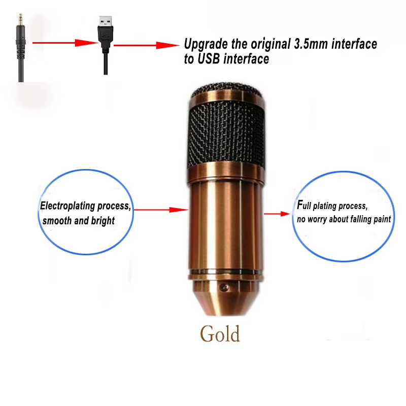 USB Condenser Microphone bm-80 - огляд і ціна Pc Gaming Youtubers