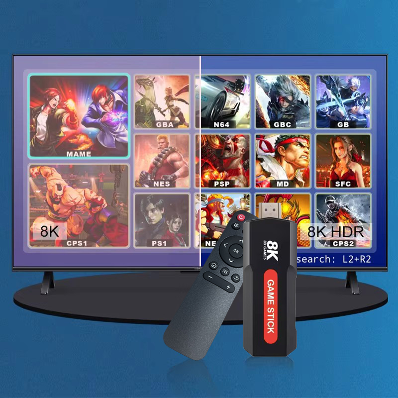 X2 Game Stick HD 4K 8K 3D Cons - огляд і ціна Pc Gaming Emulator