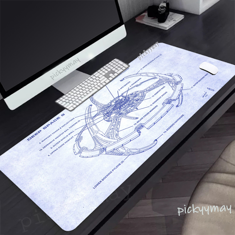 Large Gaming Mousepads Spacecr - огляд і ціна Pc Gaming Drawing